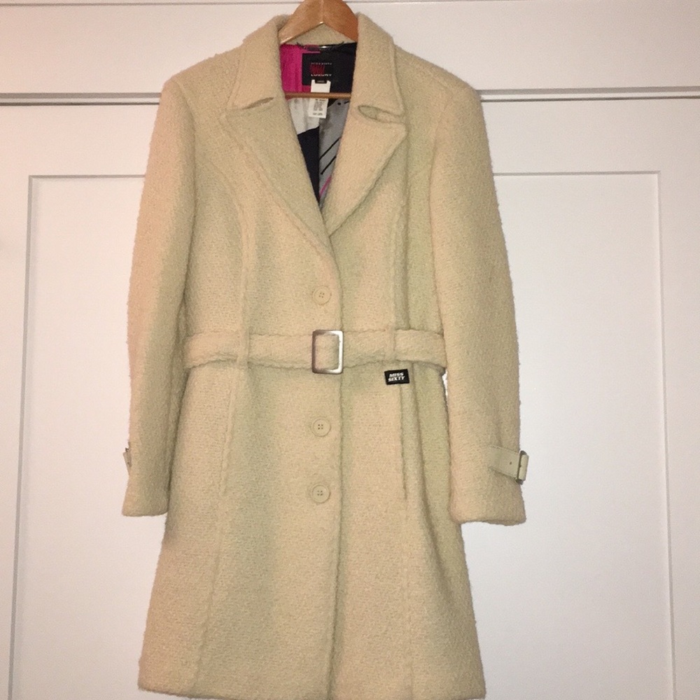 Miss Sixty Luxury winter white coat